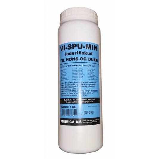 Vispumin Vitaminer - 1 kg.