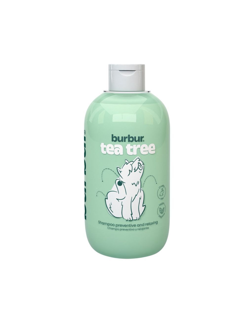 BURBUR SHAMPOO TEA TREE 400 ML